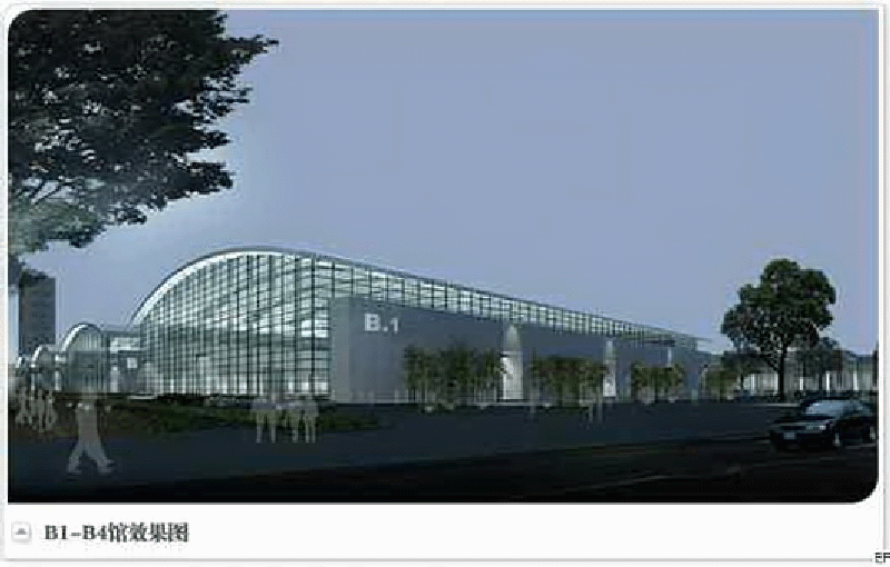 西安曲江國(guó)際會(huì)展中心場(chǎng)館圖