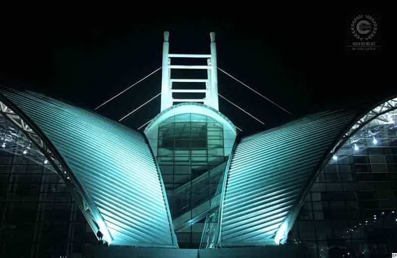 西安曲江國(guó)際會(huì)展中心外觀圖