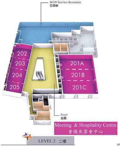 亞洲國際博覽館場館圖