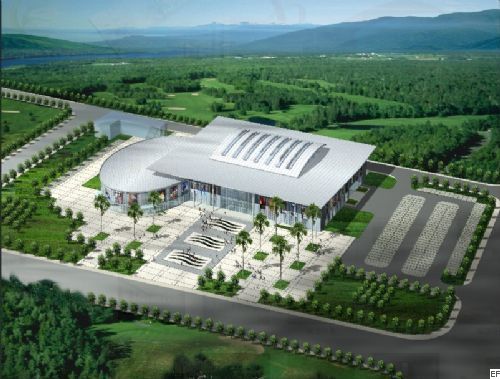 中山黃圃國(guó)際會(huì)展中心外觀圖