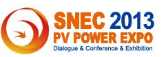 SNEC第七屆(2013)國際太陽能產(chǎn)業(yè)及光伏工程(上海)展覽會(huì)暨論壇